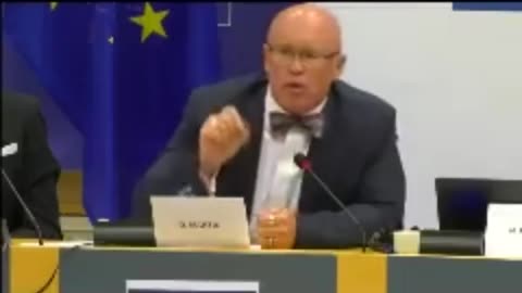 Dr. David Martin At The European Parliament (2023) Covid-19 was an act of biological warfare perpetrated on the human race. It was a financial heist. Nature was hijacked. Science was hijacked.