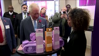 Prince Charles delighted by magic trick