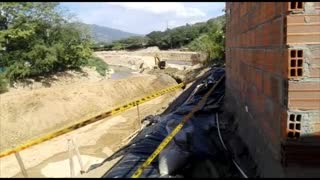 Video denuncia por obras de mitigación en Girón