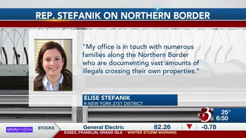 Elise Discusses Northern Border 02.22.2023