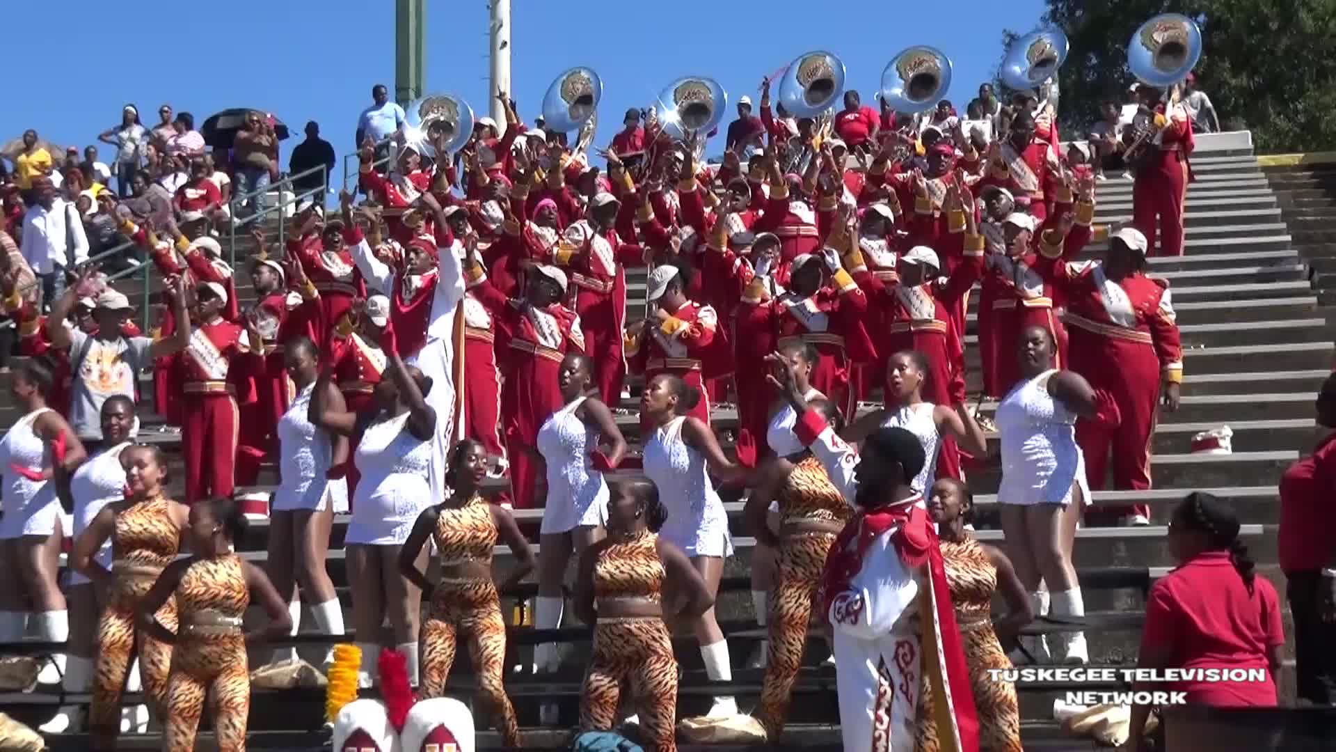 BATTLE OF THE BANDS TUSKEGEE VS MOREHOUSE TUSKEGEE TELEVISION