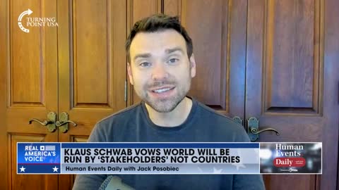 JACK POSOBIEC: Klaus Schwab vows the world will be run by "stakeholders" not countries