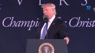 President Trump Makes Remarks at the Liberty University Commencement Ceremony