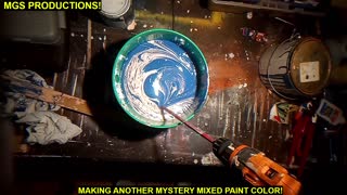 MIXING SOME OLD PAINT