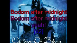 children of bodom, bodom after midnight