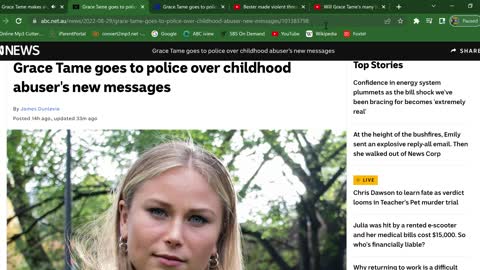 Grace Tames crazy claim ignored by Police but taken seriously by the Media