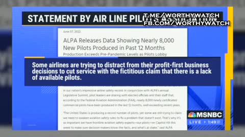 Airlines Forced to Ground Jets Without Pilots