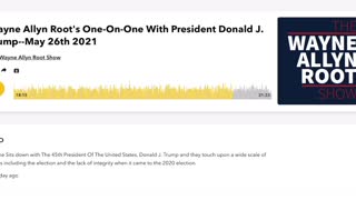 Full Trump interview with Wayne Allyn Root