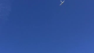 Trinity drone flying