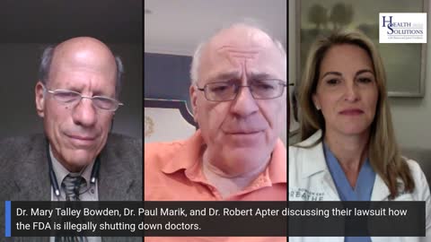 Dr. Mary Bowden, Dr. Paul Marik & Dr. Robert Apter: Vaccine Deaths and FDA Negligence