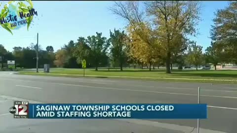 SAGINAW TOWNSHIP, MI School Closed Teachers Out Due to Booster Jab