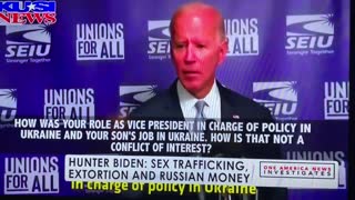 Joe Biden snaps on CNN