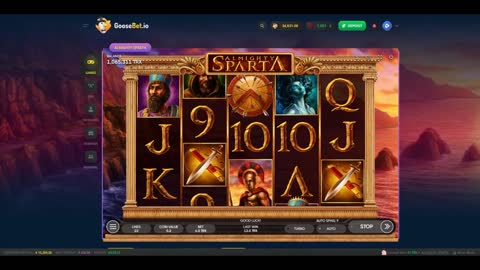 Goose Bet - Demo Of Almighty Sparta Slots Machine