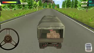 Army Truck Driver Offroad Android Gameplay