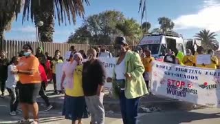 Gugulethu Community Marches to the Police Station