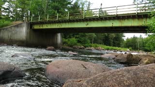 Adirondack Mountains - Bridge Series - Old Bridge on a Country Road