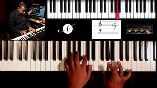 The Amazing grace piano tutorial