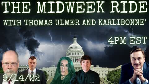 "The Midweek Ride with Thomas Ulmer and Karli Bonne'!" 9/14/22