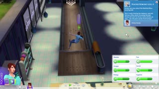 Sims 4 bowling