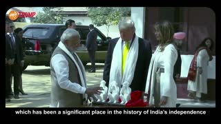 Highlights of President Trump's historical visit to India