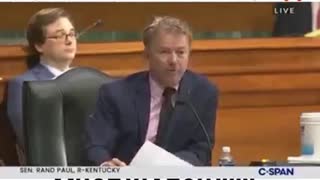 Rand Paul Absolutely CALLS OUT Dr. Fauci the Fraud