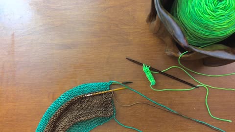 Use an I-Cord to Join Knitted Fabric