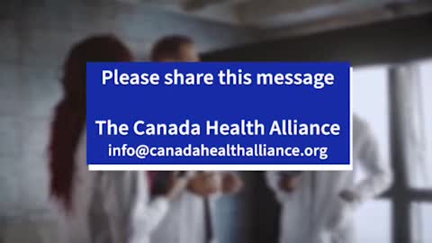 Canadian Doctors speak out about Covid