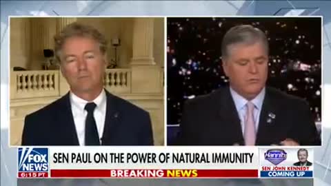 Dr. Paul Joins Hannity to Call for DOJ Investigation into Dr. Fauci - July 20, 2021