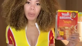 TikTok user calls out Aunt Jemima brand for being racist