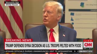 Trump defends Syria withdrawal decision