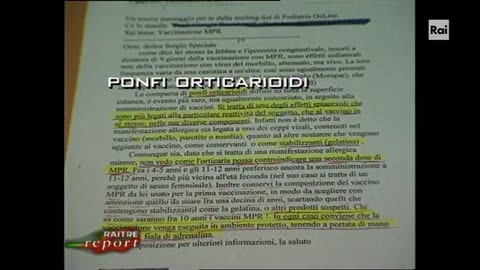 Il Virus dell'obbligo - Report, 15/10/1998