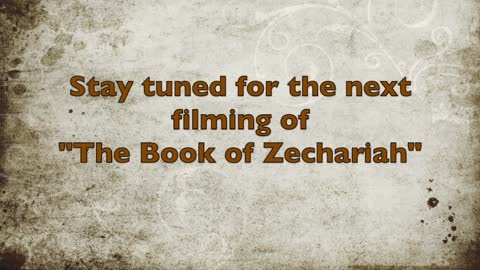 Zechariah Chapter 1 Part 3