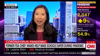 CNN’s Dr. Leana Wen Says "We Are Nowhere Near" Kids Attending School Without Masks