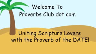 Proverbs Club Dot Com Introduction