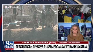 Sen. Marsha Blackburn talks about the importance of removing Russia from the SWIFT banking system
