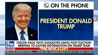 Donald Trump speaks with Sean Hannity about latest Strzok/Page findings