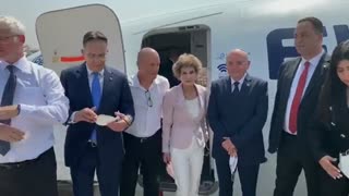 Parte primer vuelo comercial de Israel a EAU con delegación israelo-estadounidense