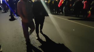 București, protest 2 Octombrie 2021, Piața Victoriei