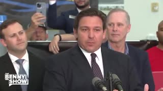 JUST IN CASE YOU MISSED IT... REPORTER TRIES TO COMPARE DESANTIS ACTIONS TO BIDEN’S... GETS HAMMERED