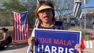 HILARIOUS: Kamala Harris Gets TROLLED by Patriotic Hispanics in El Paso!