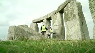 Major repairs begin at Stonehenge