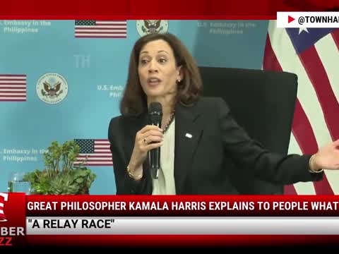Video: Great Philosopher Kamala Harris Explains To People What Life Is