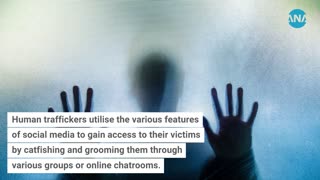 How has social media aided human traffickers