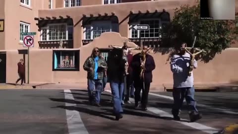 Crusade For Change March on the New Mexico Governor's Office