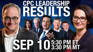 LIVE COVERAGE: Conservative Party of Canada leadership election results!