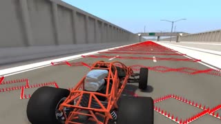 Spike Strip Challenge Drive Crash Testing 2