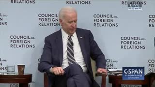 BIDEN TELLS STORY ABOUT PROTECTING HUNTER