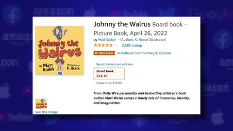 Amazon Censors Best Selling, Innocent Kids Book