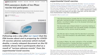 Open Canuck Theist 09 - FDA COVID Vaccine Side Effects