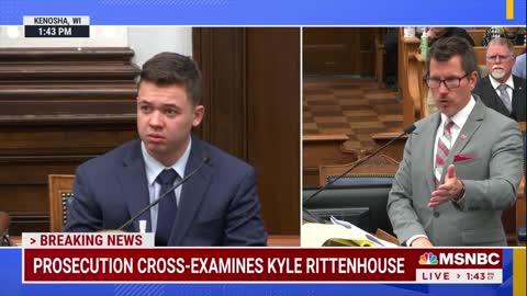 Kyle Rittenhouse owns prosecutor when asked why he tried to put out a fire started by rioters